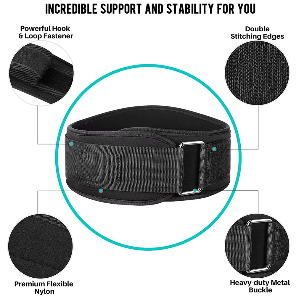 Self-Locking Weight Lifting Belt, Weightlifting Belt