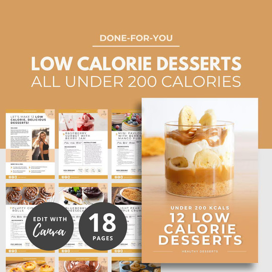 Low-Calorie Desserts & Weight Loss Bundle