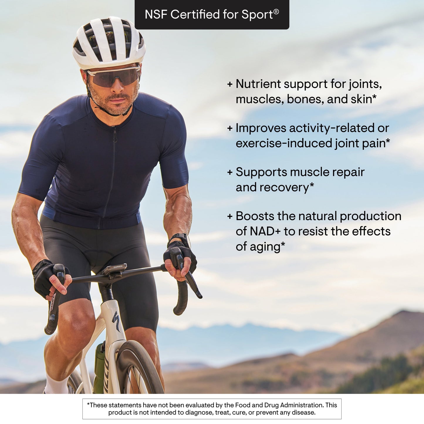 - Collagen Fit - Unflavored Collagen Peptides Powder with Nicotinamide Riboside - 15G of Collagen Peptides and 14G Protein per Serving - NSF Certified for Sport - 17.8 Oz - 30 Servings