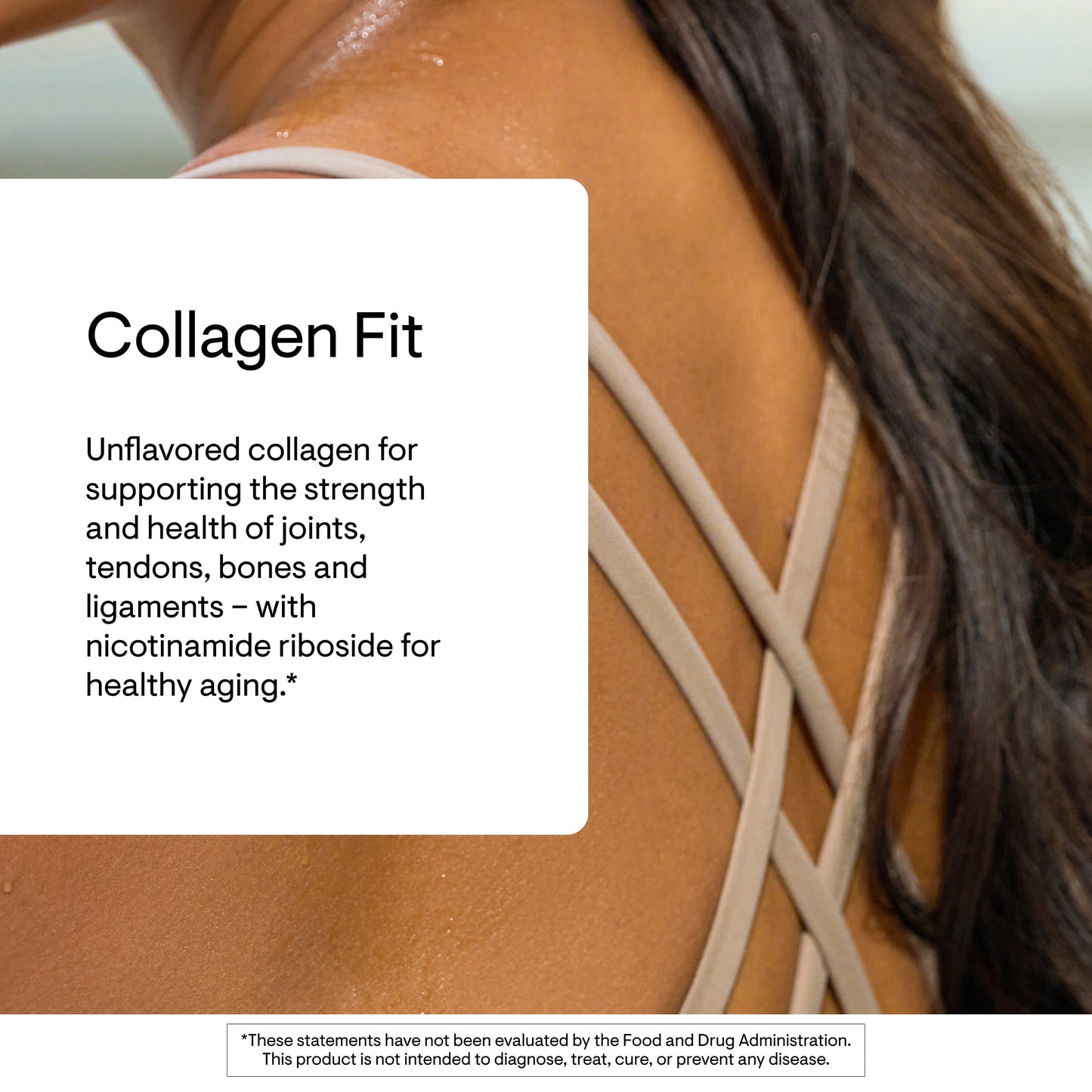 - Collagen Fit - Unflavored Collagen Peptides Powder with Nicotinamide Riboside - 15G of Collagen Peptides and 14G Protein per Serving - NSF Certified for Sport - 17.8 Oz - 30 Servings