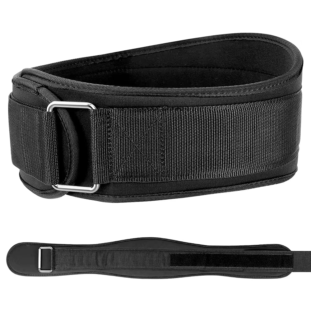 Weight Lifting Belt Back Support Workout Belt with Metal Buckle