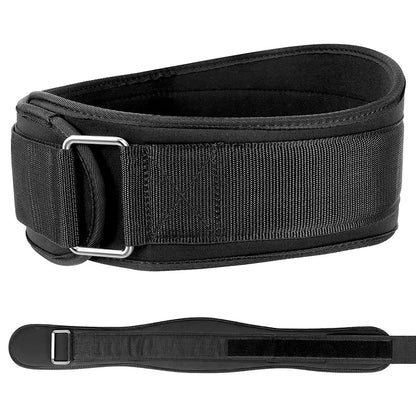 Weight Lifting Belt Back Support Workout Belt with Metal Buckle