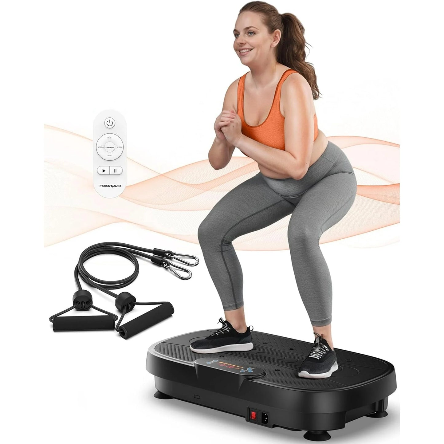 Vibration Plate Exercise Machine, Lymphatic Drainage Machine