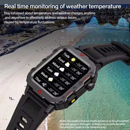 New GPS Sport Smart Watch Waterproof BT Call Militarygrade Outdoor Smartwatch IP67