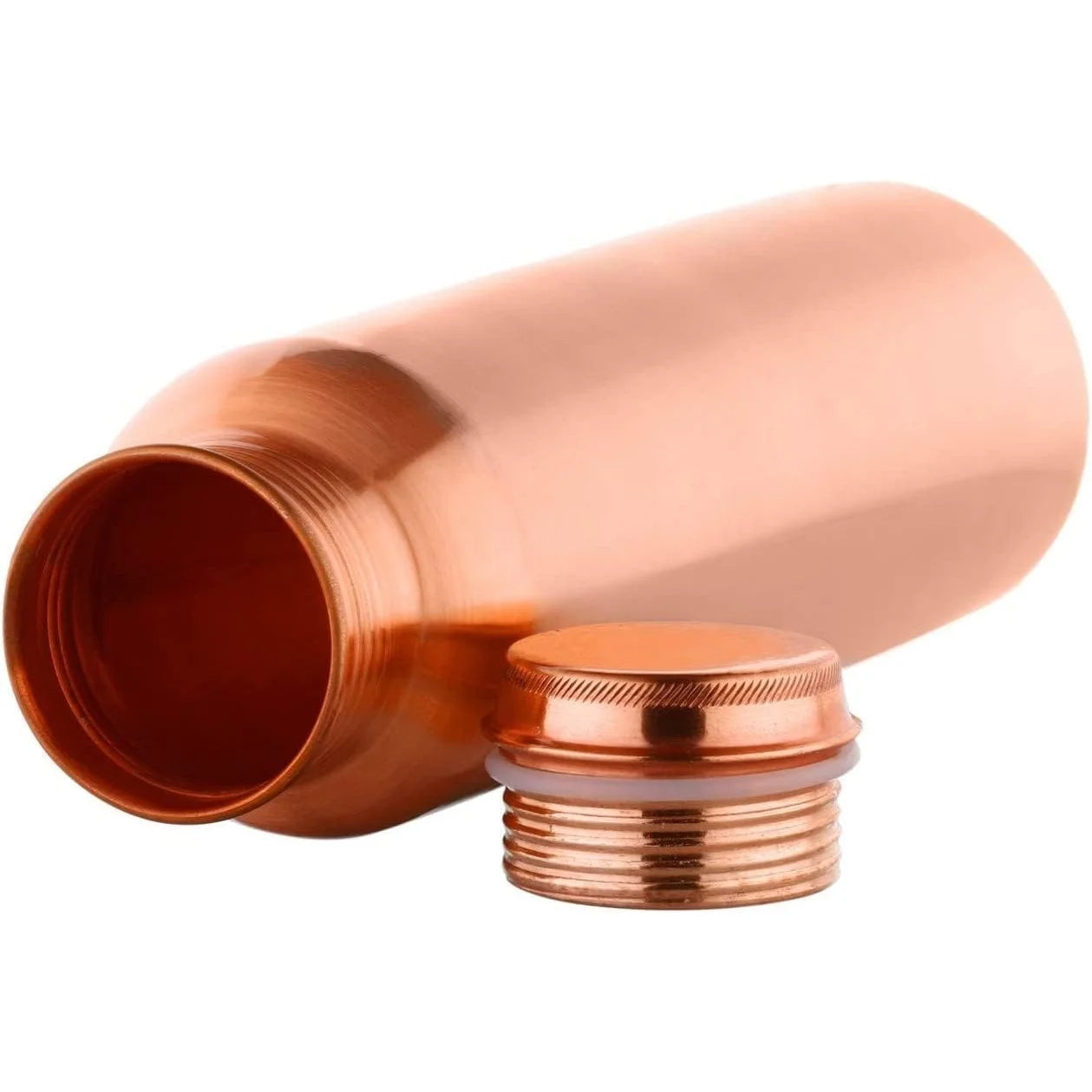 100% PURE COPPER WATER BOTTLE NO JOINT & LEAK PROOF DESIGN VESSEL 