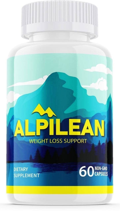 Alpilean, Keto and Weight Loss Support, Fat Burner (60 Capsules)