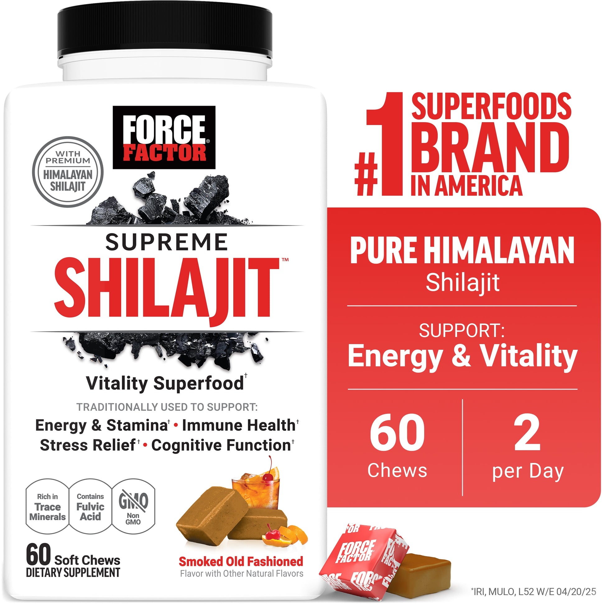 Supreme Shilajit, Himalayan Shilajit Supplement for Energy, Stamina, Cognitive & Immune Function