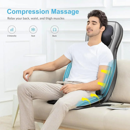 Neck & Back Massager with Heat