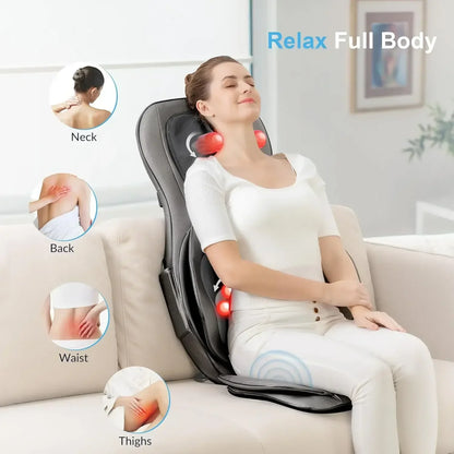 Neck & Back Massager with Heat