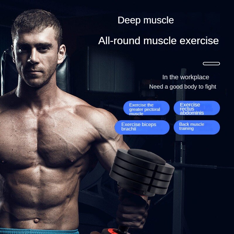 Adjustable Dumbbell Set with Weight Plates