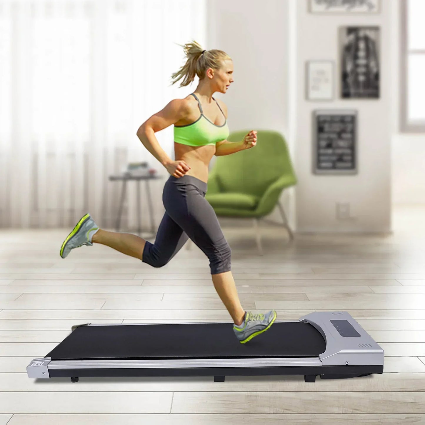 Portable Low-Walking Pad Treadmill