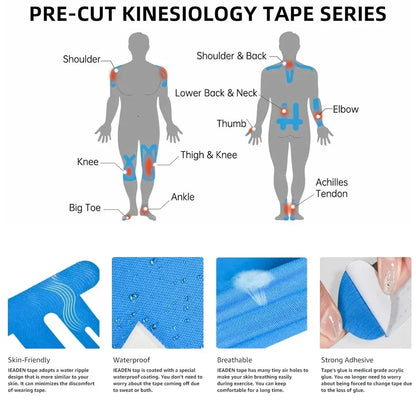 Precut Kinesiology Tape