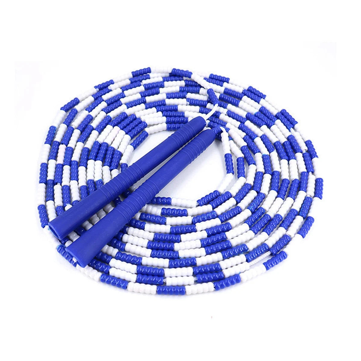 Jump Rope, 3 PCS Adjustable Length Tangle-Free Segmented Soft Beaded Skipping Rope