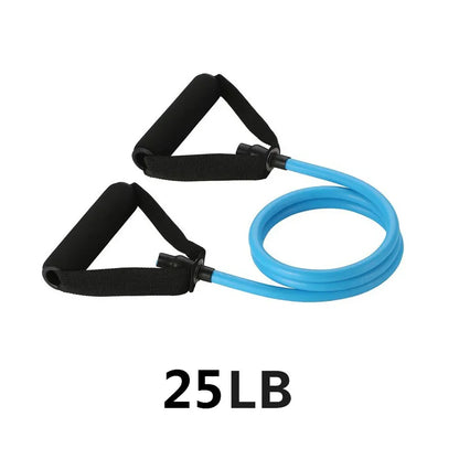 5 Levels Elastic Band Yoga Pull Rope Elastic Gym Fitness Exercise Tube Band with Handles 