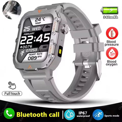 New GPS Sport Smart Watch Waterproof BT Call Militarygrade Outdoor Smartwatch IP67