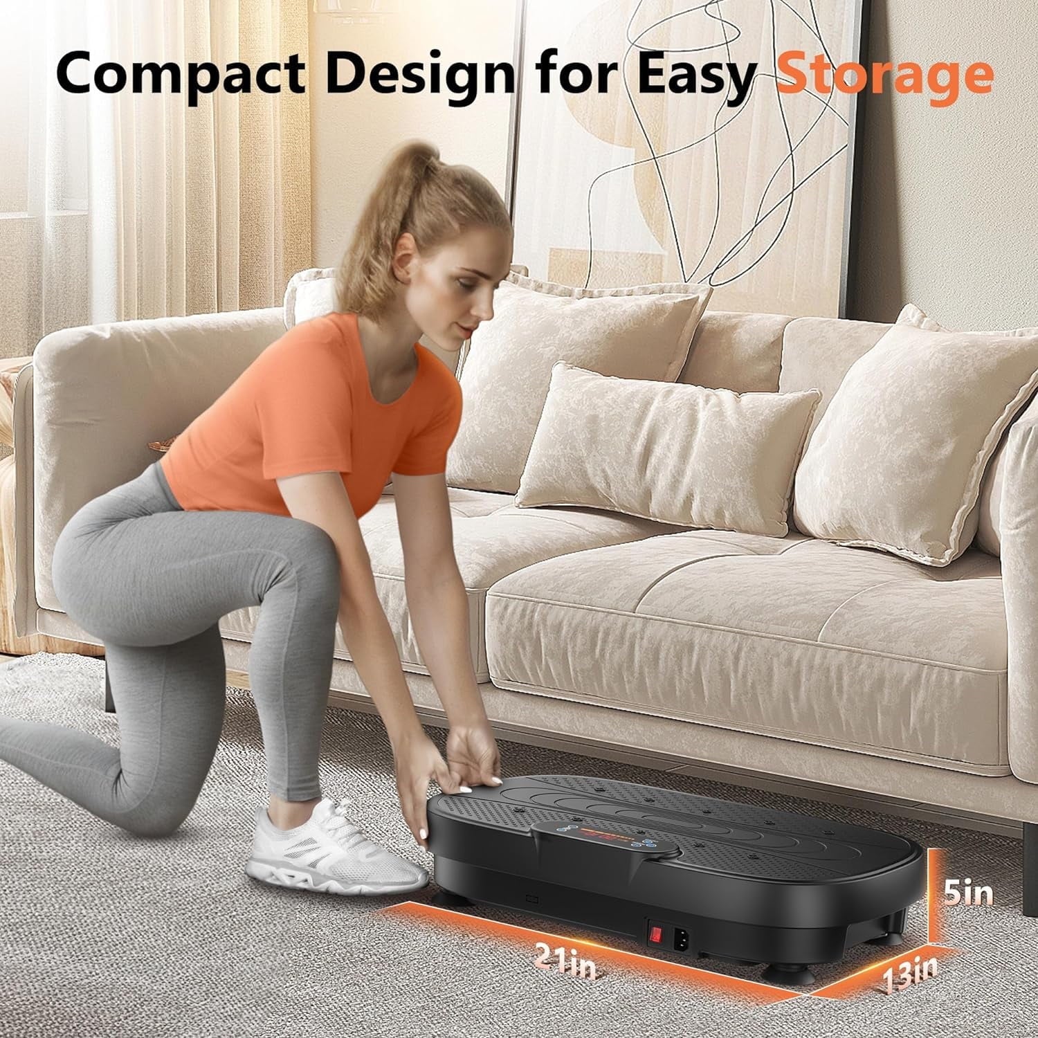 Vibration Plate Exercise Machine, Lymphatic Drainage Machine