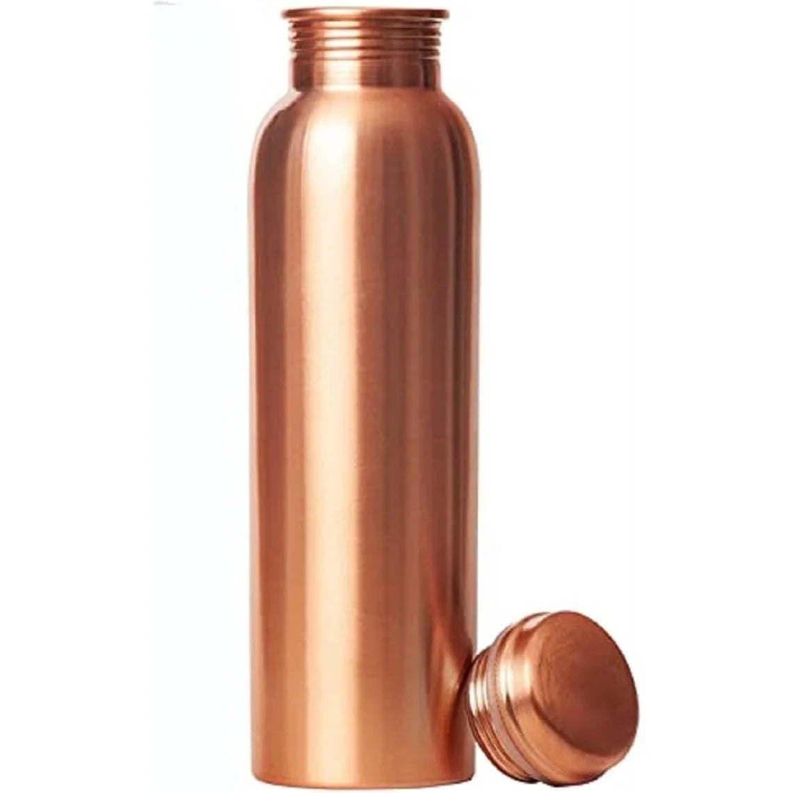 100% PURE COPPER WATER BOTTLE NO JOINT & LEAK PROOF DESIGN VESSEL 