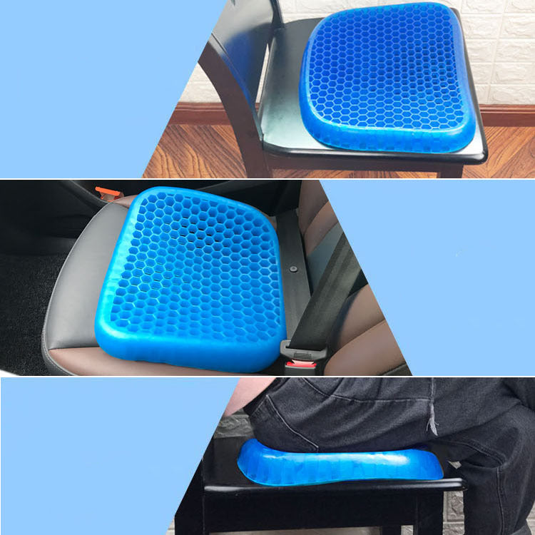 Ergonomic Memory Foam & Gel Seat Cushion